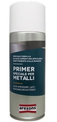 Bombe de peinture fond remplissage spécifique métaux - 400ml