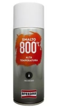 Bombe de peinture haute température 800°C Rouge - 400ml