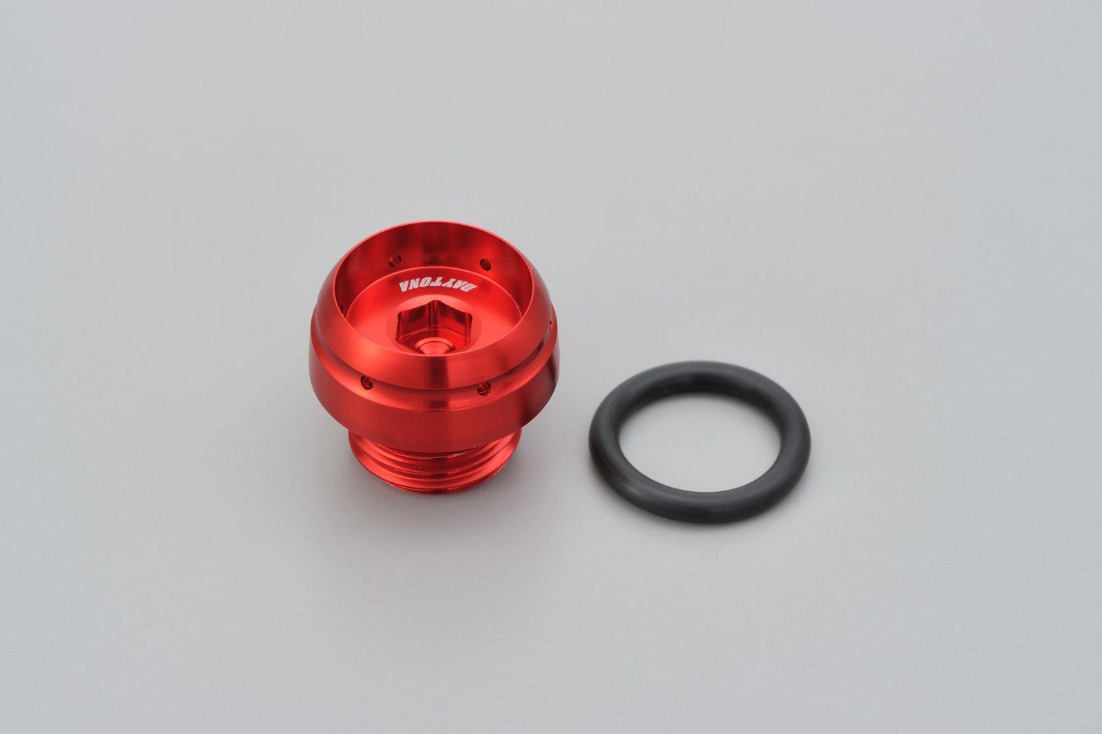 BOUCHON DE REMPLISSAGE D'HUILE BULLET M20XP2.5/ROUGE - DAYTONA