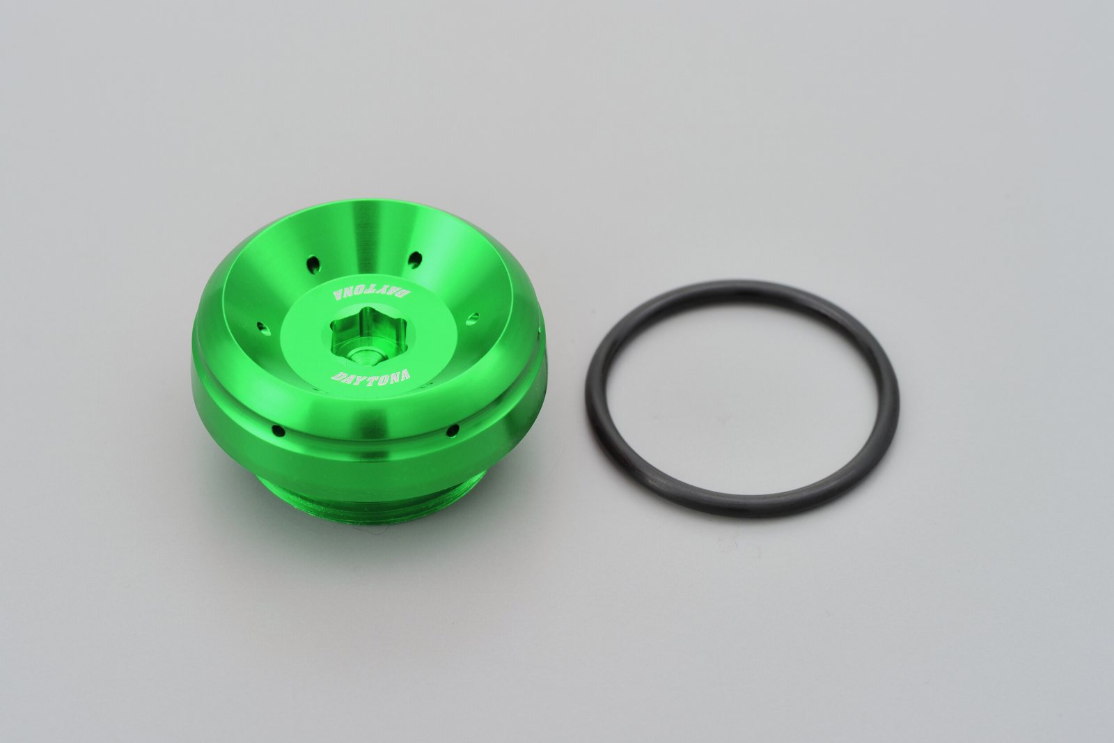 BOUCHON DE REMPLISSAGE D'HUILE BULLET M30XP1.5/VERT - DAYTONA