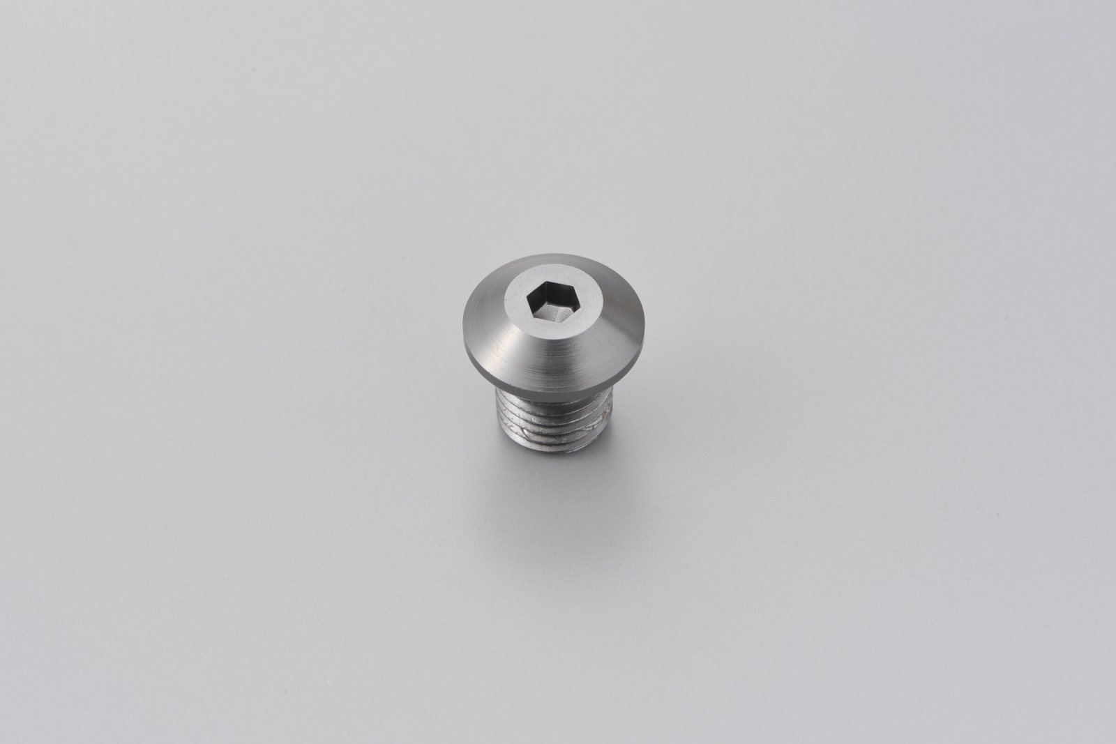 BOUCHON MIROIR M10-P1.25/RHS TITANE - DAYTONA