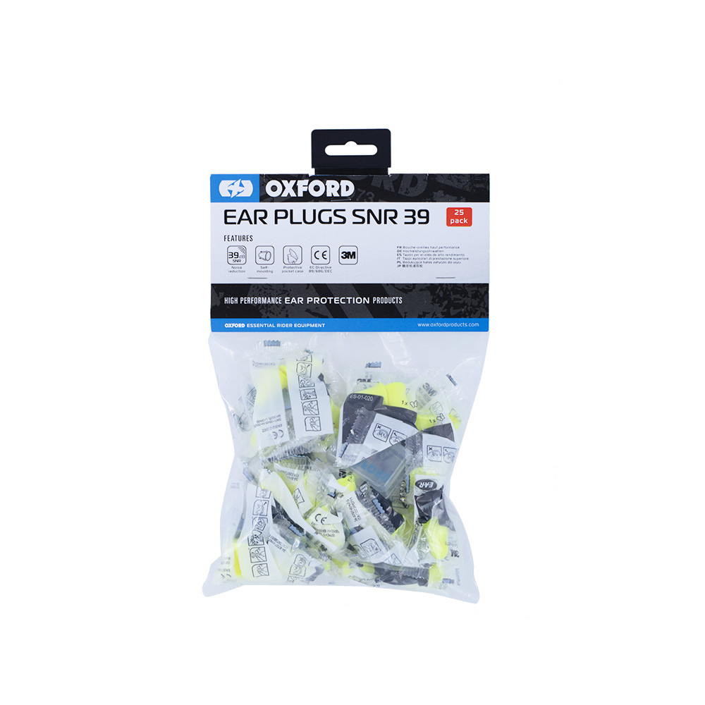 Bouchons d'Oreilles SNR39 - 25 pairs OXFORD