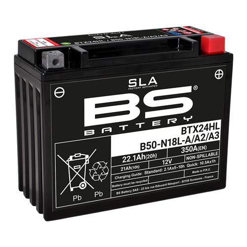 BSBAT BTX24HL/B50-N18L-A/A2/A3 (activée en usine) BS BATTERY
