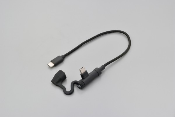 CÂBLE USB L : 200 MM (TYPE-C À TYPE-C) - DAYTONA