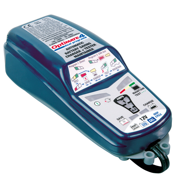 Chargeur Optimiseur 4 DUAL-PROGRAM OPTIMATE TECMATE