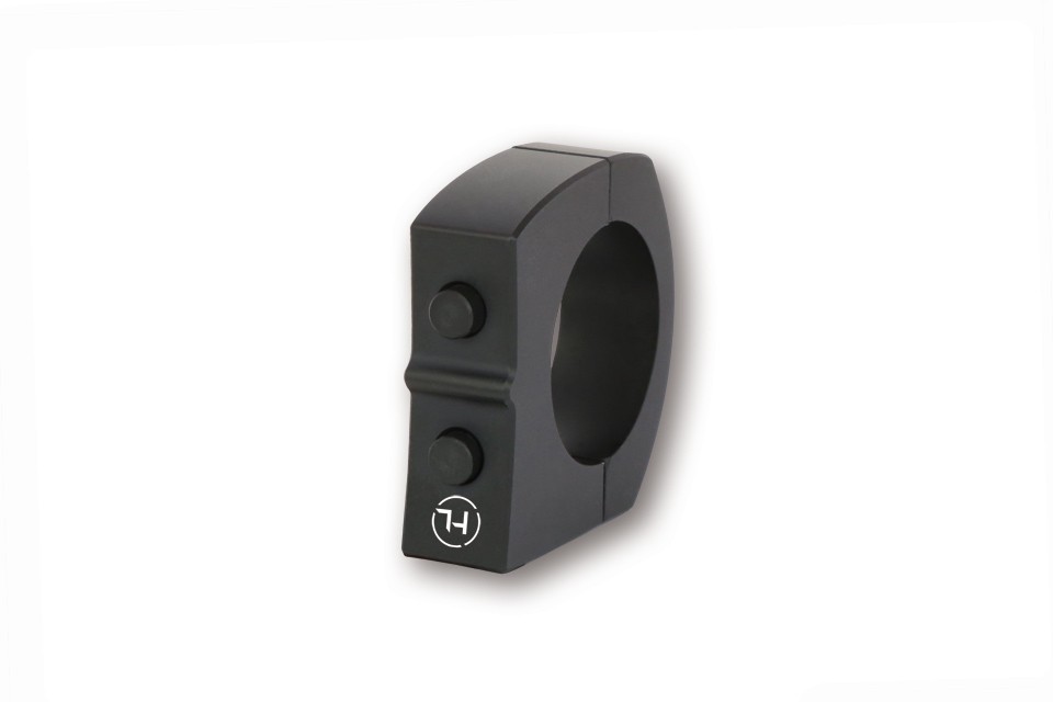CNC boutton poussoir, noir, for 7/8 pouces for 1 pouces guidons, noir HIGHSIDER