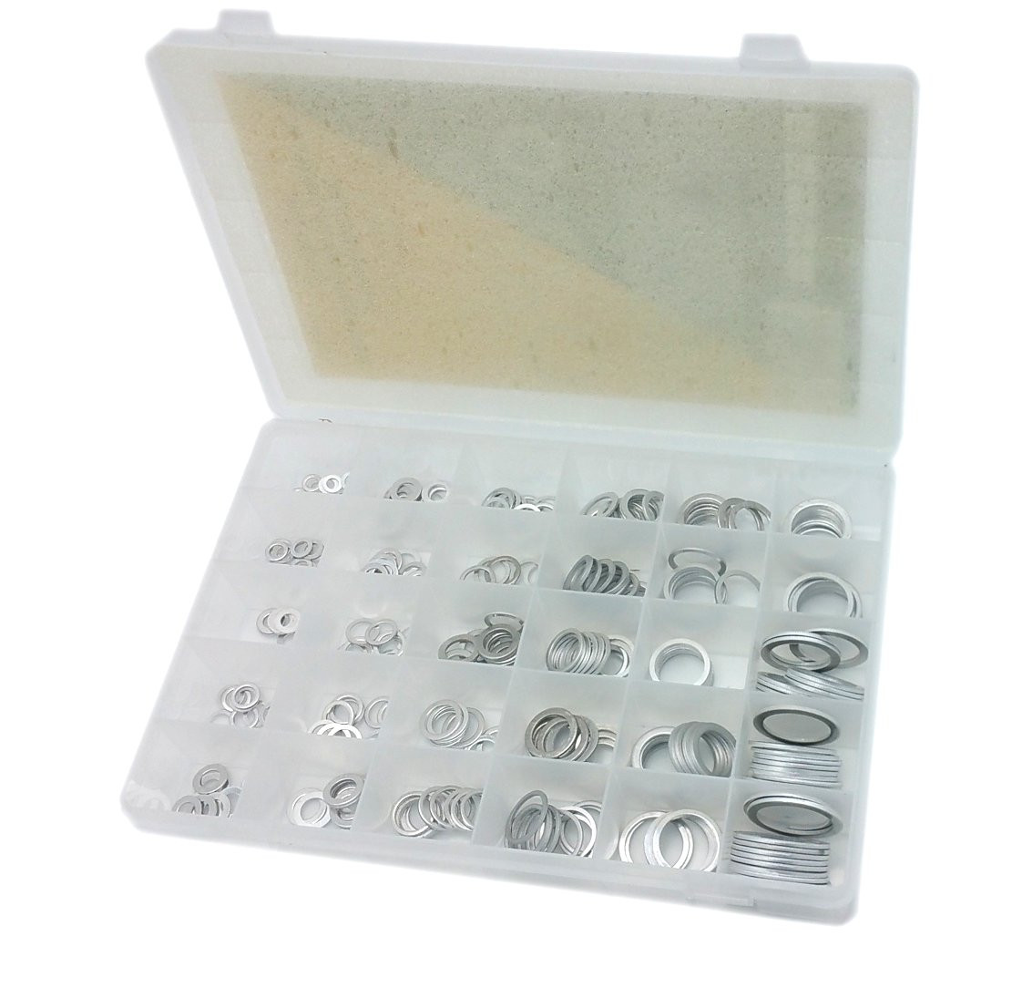 Coffret de 300 joints aluminium (assortiment)