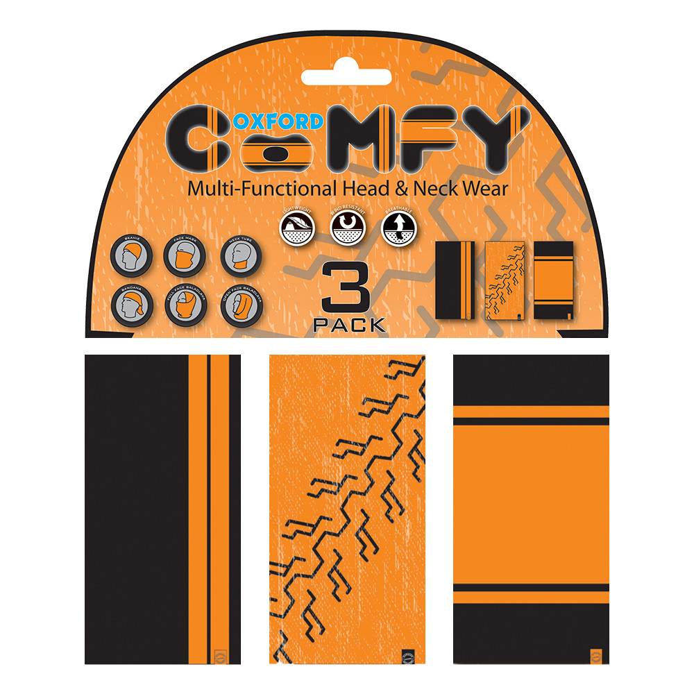 Comfy Tour de Cou HD colours 3-Pack OXFORD