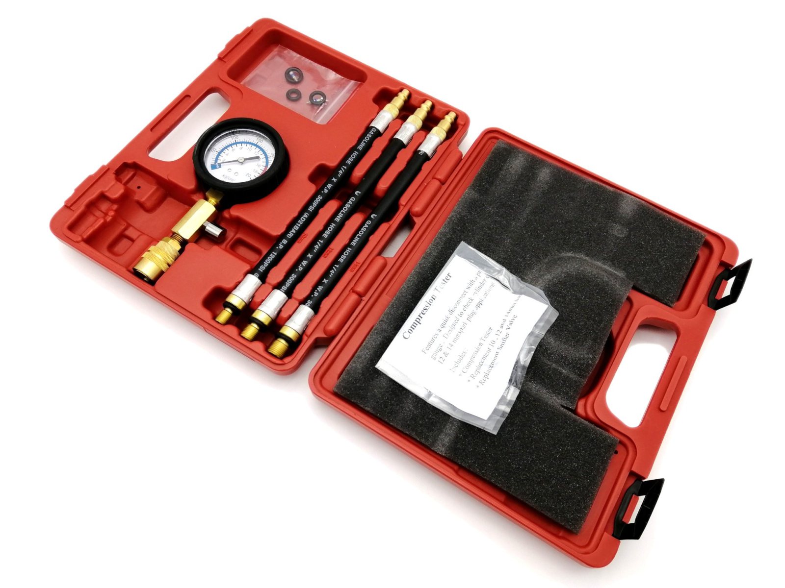 CONTROLEUR DE PRESSION CYLINDRE MOTEUR (Coffret, à aiguille, pressiomètre)