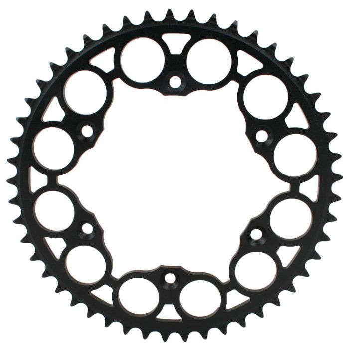 Couronne Acier S-TEEL Anti-Boue Beta Pas 520 Noir 50 dents