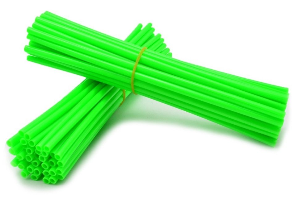 Couvres rayons de jantes VERT FLUO (72 Pièces)