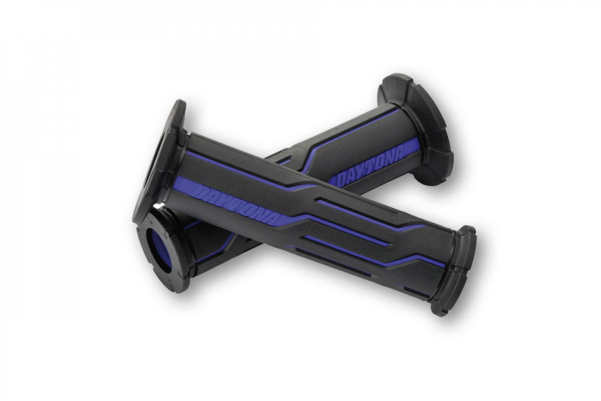 D-LINE Paire de poignées, bleu, pour 7/8 pouce guidons, open end