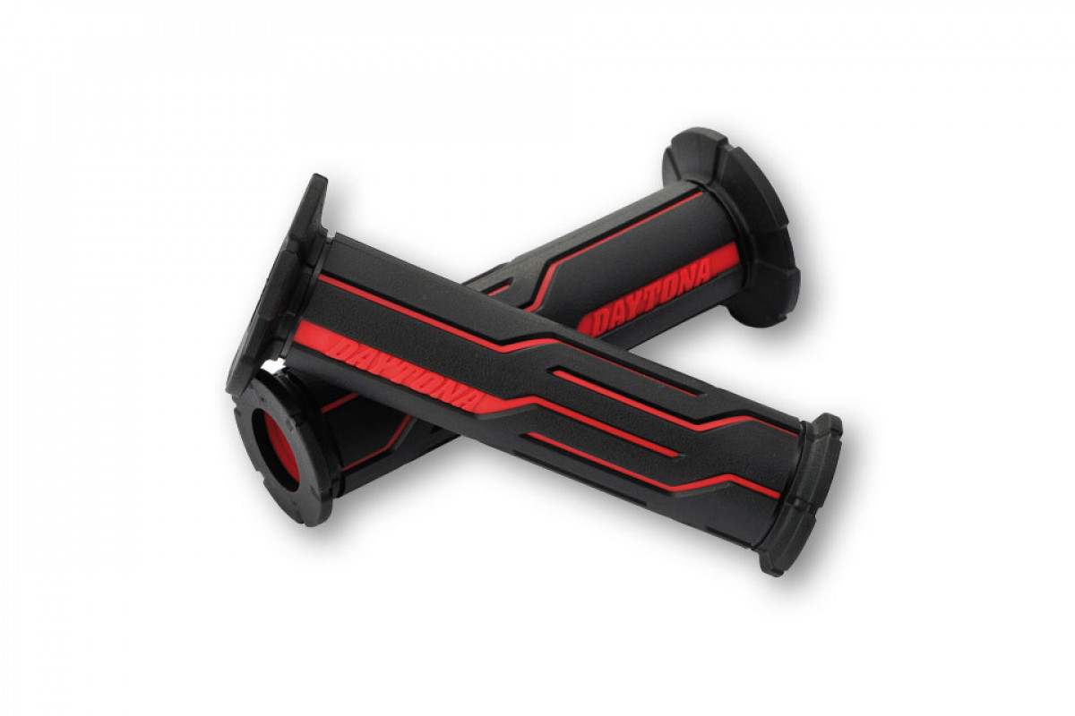 D-LINE Paire de poignées, rouge, pour 7/8 pouce guidons, open end
