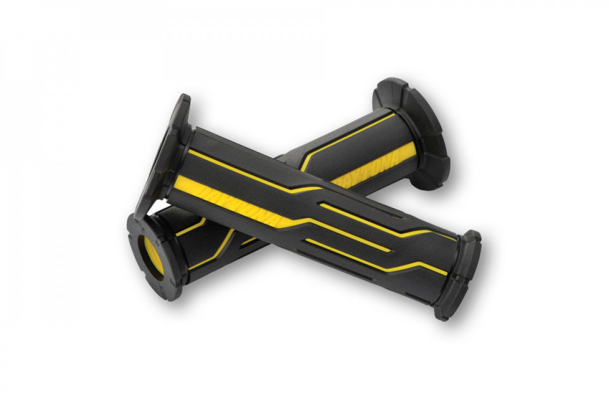 D-LINE Paire de poignées, yellow, pour 7/8 pouce guidons, open end