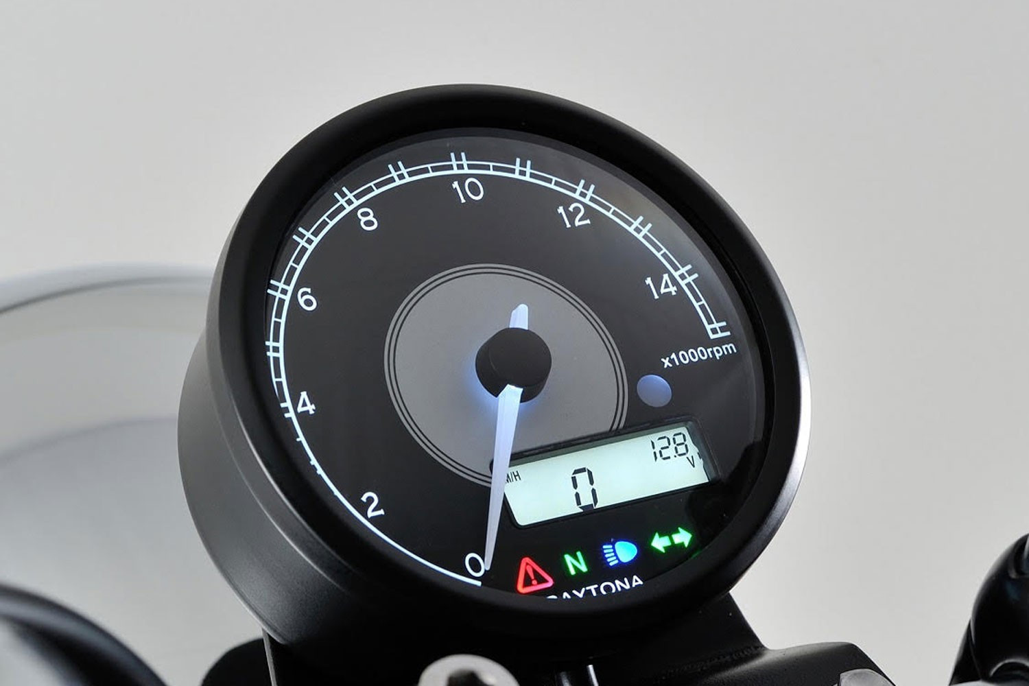 DAYTONA Compte-tours aiguille VELONA 80, 15000 trs/mn, compteur de vitesse LCD
