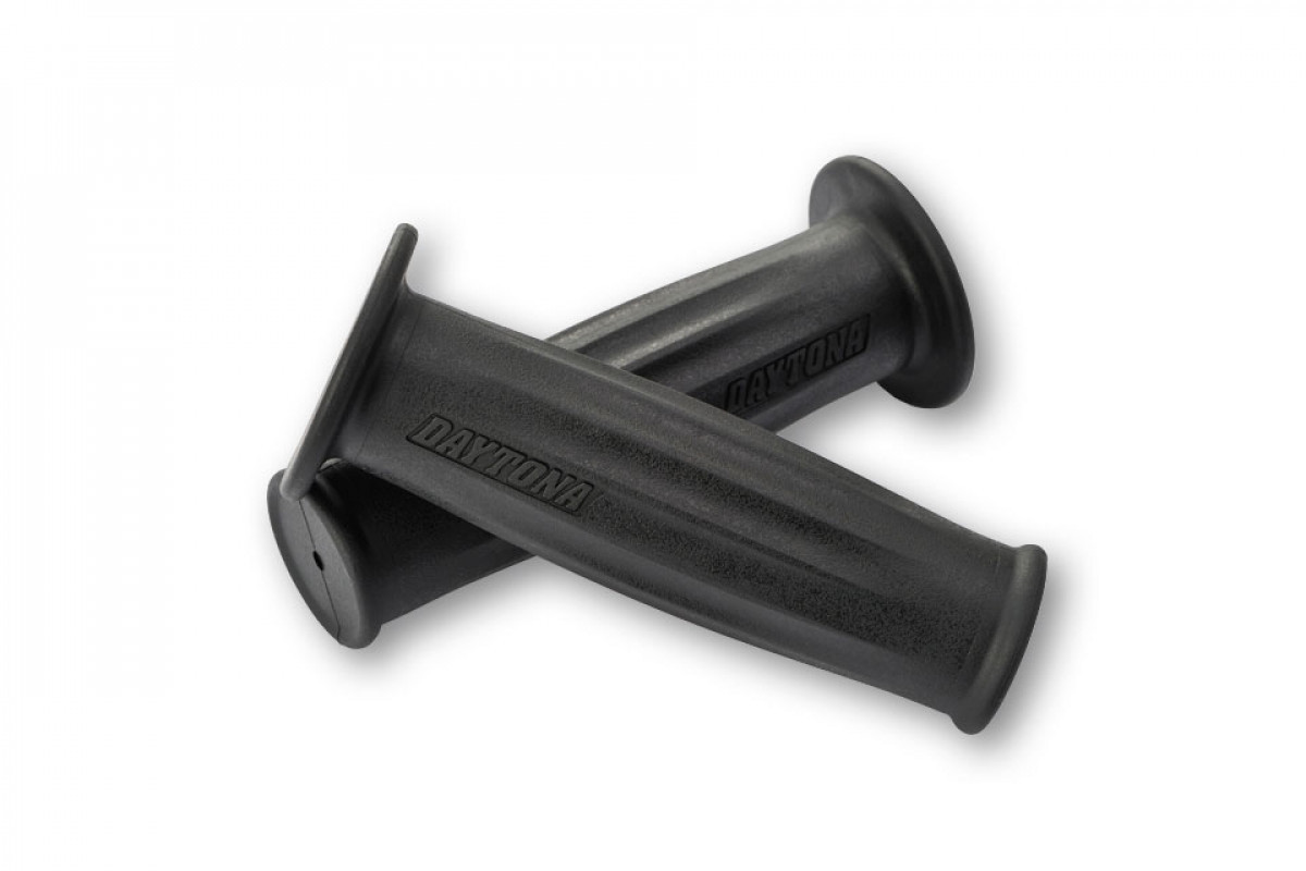DAYTONA Paire de poignées DI-ARC1, noir, pour 1 pouce guidon, closed end
