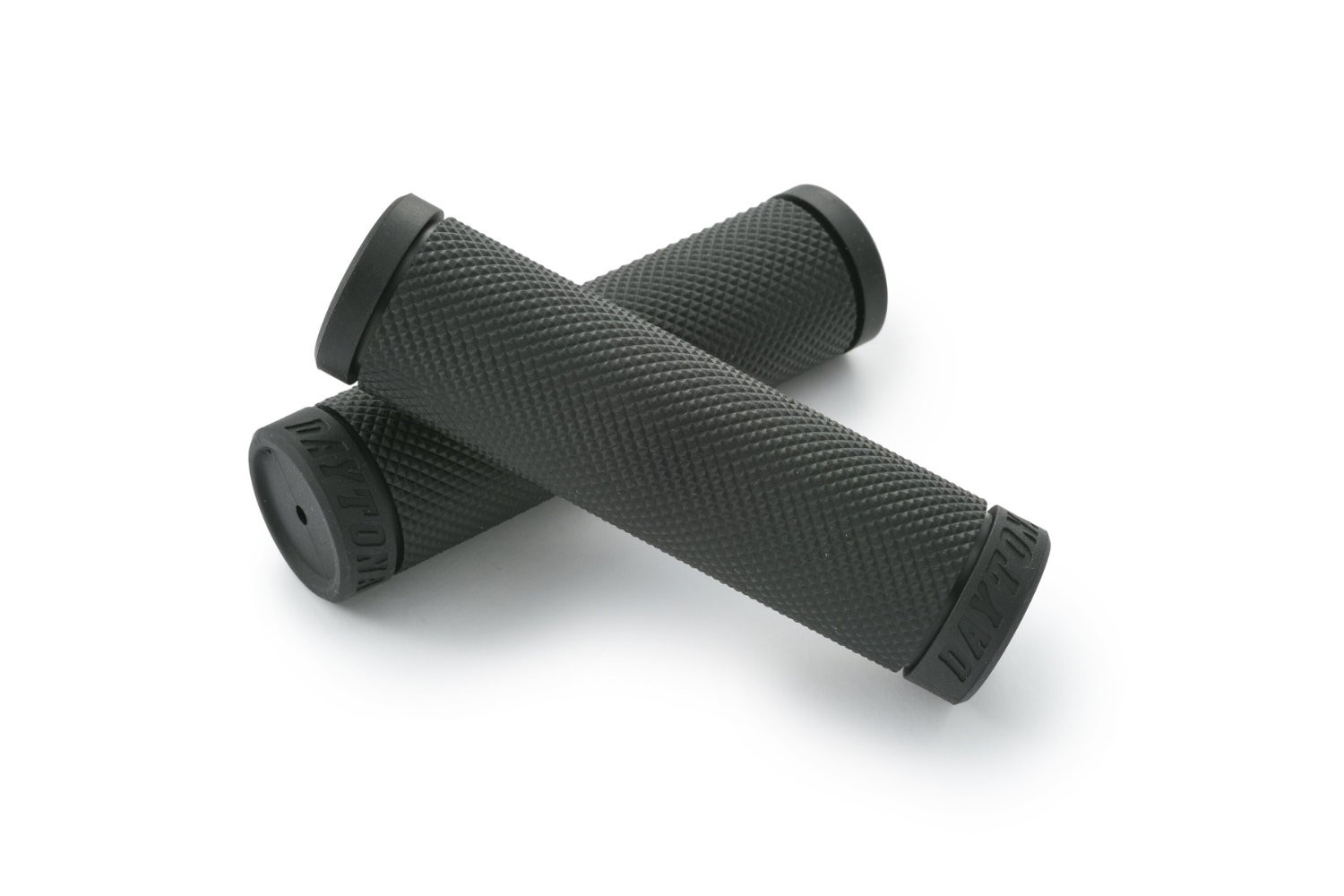 DAYTONA Paire de poignées GGDI-BASE, noir, pour 1 pouce guidon, closed end