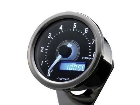 Daytona VELONA 60 Compte-tours chrome 8000 trs/mn (réf. 18320)