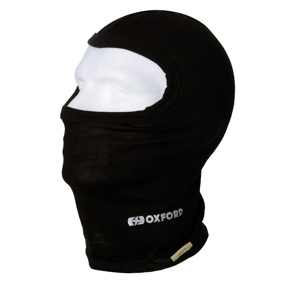 Deluxe Cagoule Merino Noire OXFORD