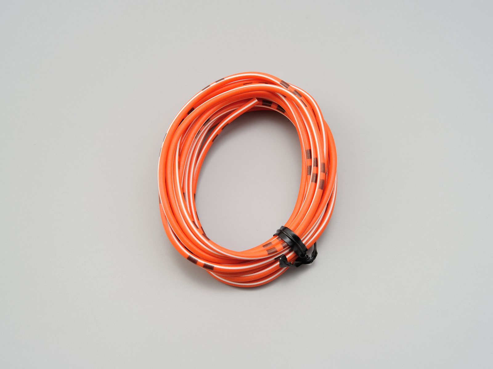 fil de couleur, AVS0.75, orange/blanc, 2m - DAYTONA