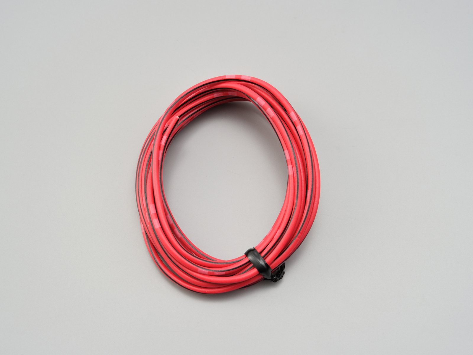 fil de couleur, AVS0.75, rouge/noir, 2m - DAYTONA