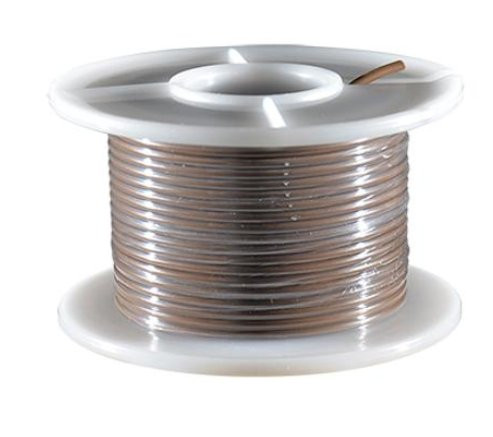 FIL ELECTRIQUE SECTION 0.75MM BRUN - ROULEAU DE 25M