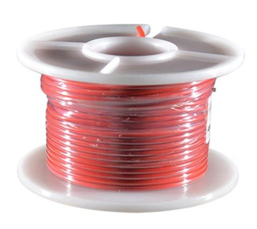 FIL ELECTRIQUE SECTION 0.75MM ROUGE - ROULEAU DE 25M