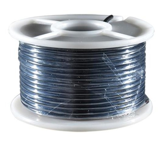 FIL ELECTRIQUE SECTION 1.50MM NOIR - ROULEAU DE 25M