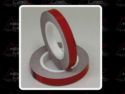 Filet autocollant de jante - ROUGE