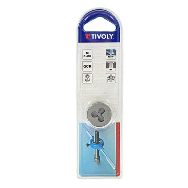FILIERE ACIER TIVOLY AU CHROME CAGE25,4 DIA.5X80