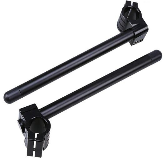 Guidon bracelet Noir Alu 37mm CNC