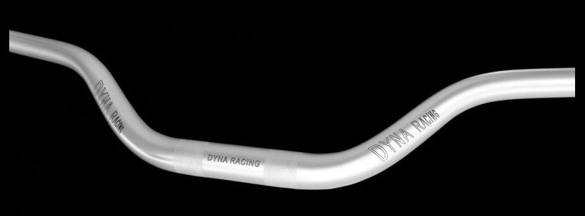 Guidon DYNA RACING type protaper Ø 28,6 mm - ARGENT