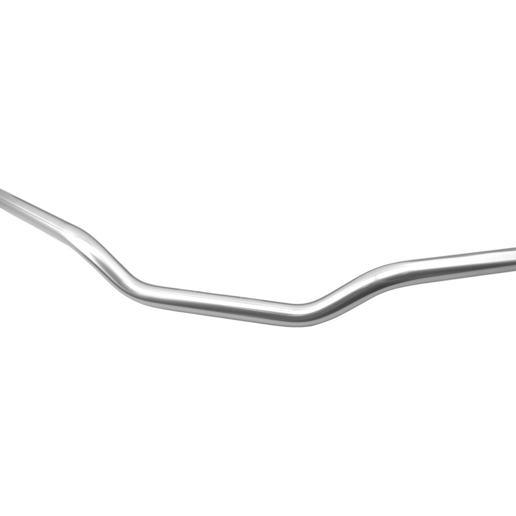 Guidon route universel STREET Ø 22 mm - ARGENT