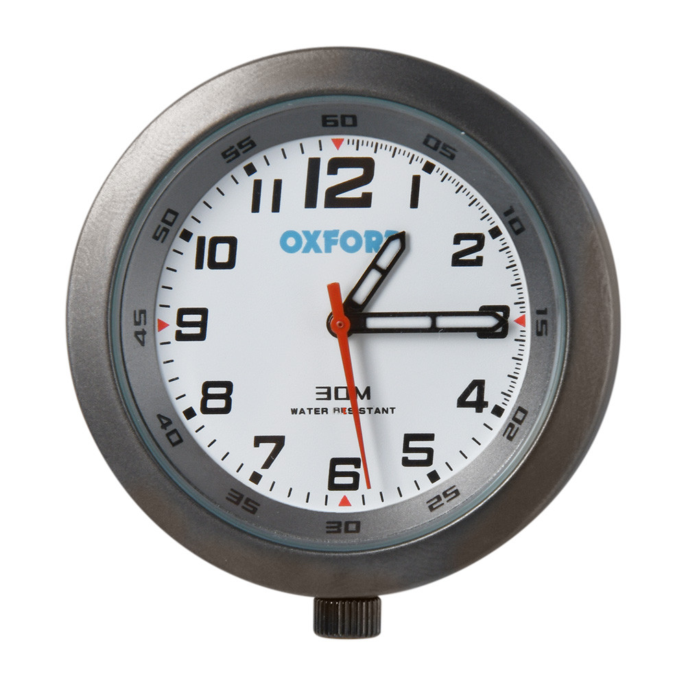 Horloge Montre Analogique - Titanium Case & White Face OXFORD