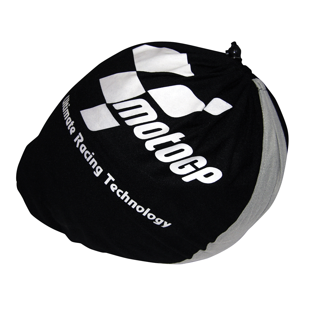 Housse de Casque NOIRE / GRIS MOTOGP