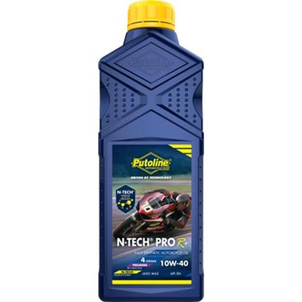 HUILE MOTEUR 4T N-TECH PRO R+ 10W40 100% SYNTHESE (1L) PUTOLINE 74308