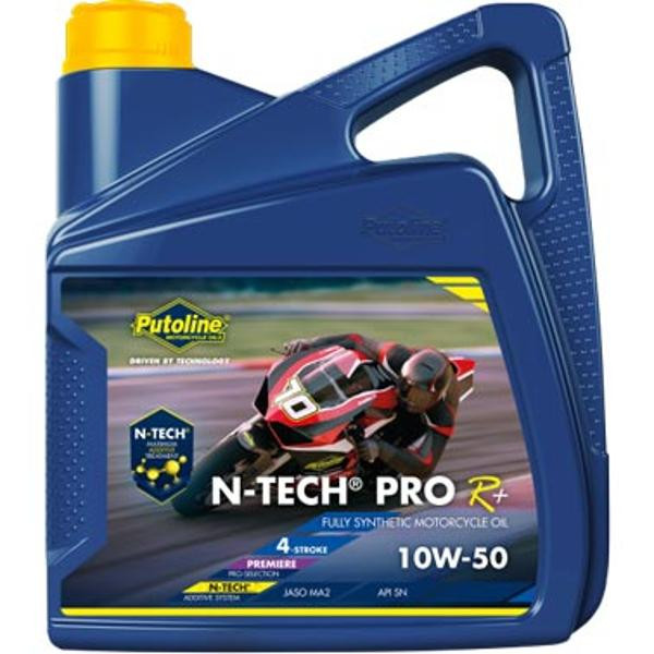 HUILE MOTEUR 4T N-TECH PRO R+ 10W50 100% SYNTHESE (4L) PUTOLINE 74317