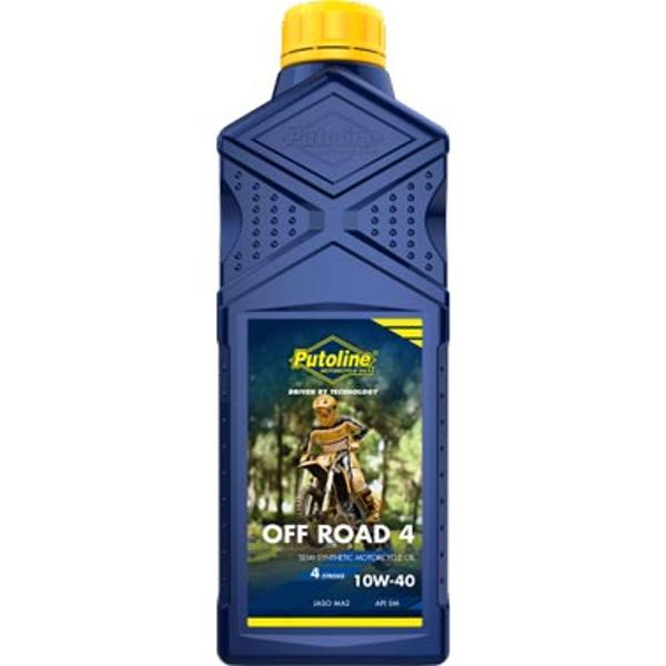 HUILE MOTEUR 4T OFF ROAD 4 10W40 SEMI-SYNTHETIQUE (1L) PUTOLINE 70194