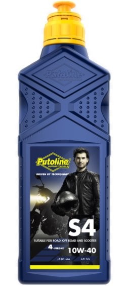 HUILE MOTEUR 4T S4 10W40 MINERALE (1L) PUTOLINE 74098