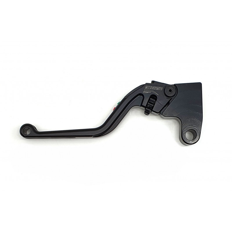 Levier d'Embrayage APRILIA, Aluminium Noir usiné CNC, ACCOSSATO – ESV004N