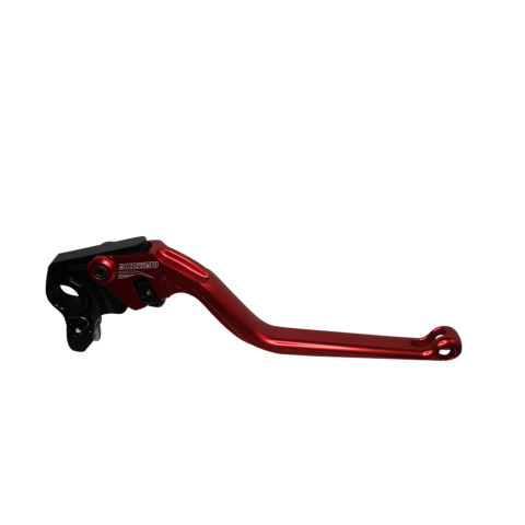 Levier de frein, en aluminium usiné CNC ROUGE DUCATI , cod. EDB012 ACCOSSATO