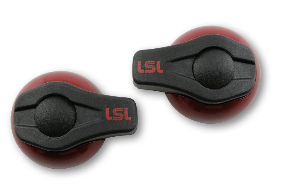 LSL Crash Pad® Classic slider, rubin ROUGE