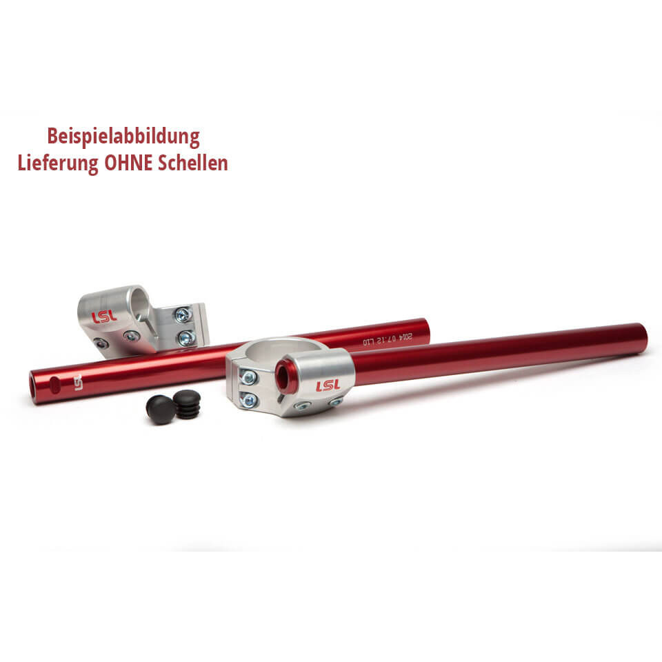 LSL Guidon tube, 22mm, pair, red