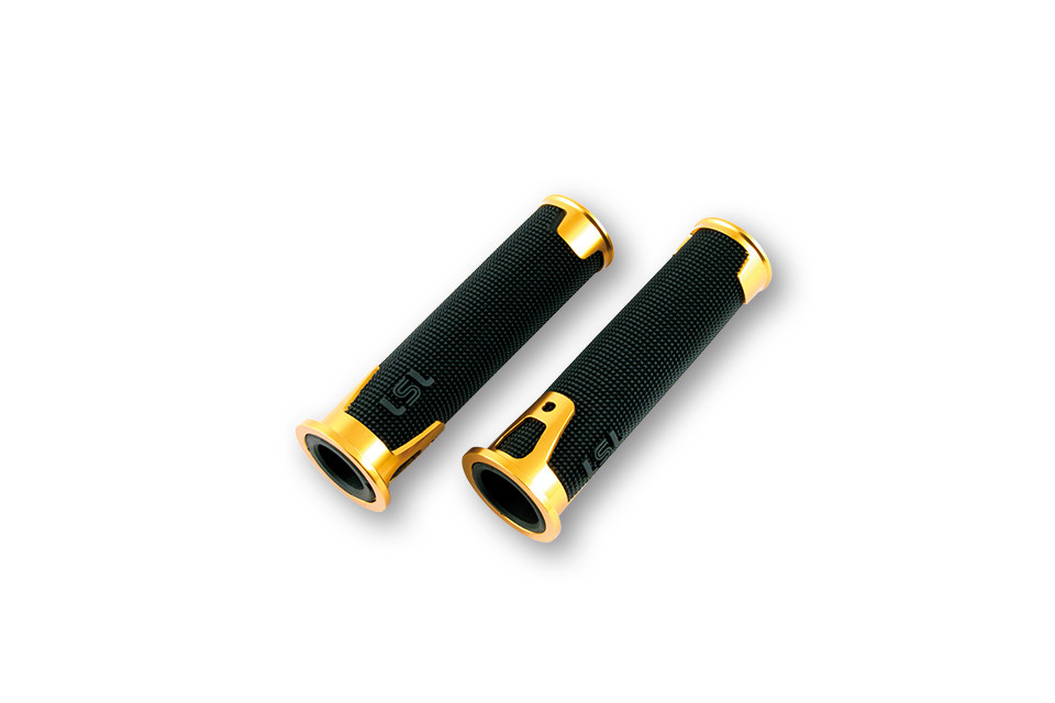 LSL Paire de poignées ERGONIA, OR, 7/8 inch, 125mm