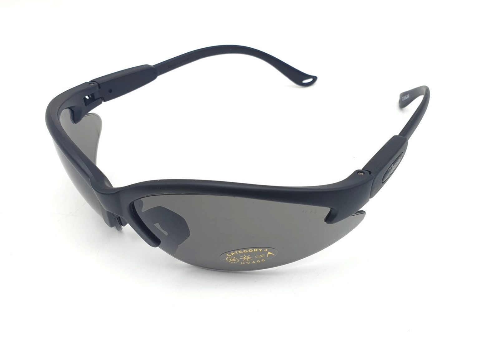 Lunettes de Soleil / Moto COUGAR Verre FUME Incassable UV400