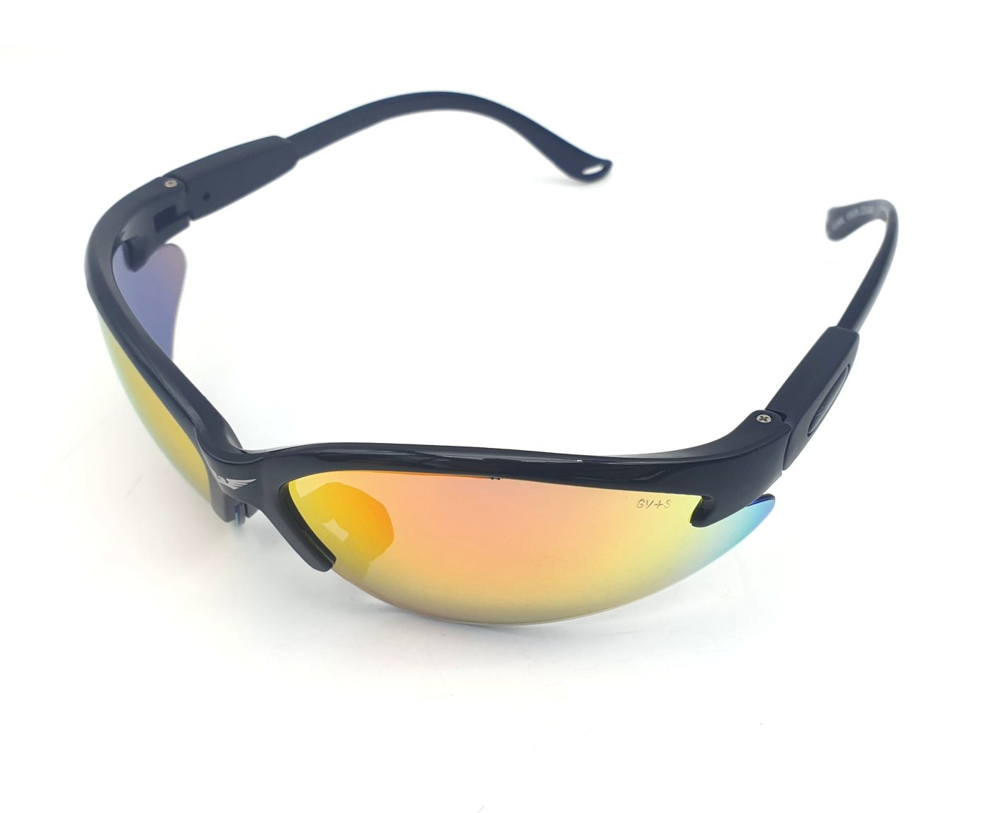Lunettes de Soleil / Moto COUGAR Verre ROUGE Incassable UV400