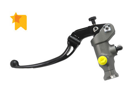 Maître-cylindre de frein radial 19x18 avec levier Long NOIR rabattable ACCOSSATO (BREMBO XR0.11.71)
