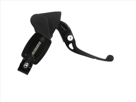 Maître-cylindre de frein radial NOIR, réservoir intégré, rabattable, piston 10,5 mm, tout-terrain, scoot pitbikes ACCOSSATO