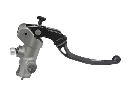 Maître-cylindre de frein radial PRS 14 x 17-18-19 avec levier LONG rabattable ACCOSSATO