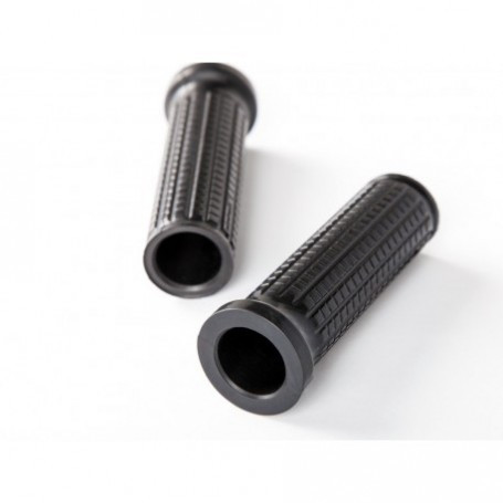 MOTOGADGET Caoutchouc mo.grip Soft, noir, pour 1 pouce / 25,4 mm Lenker, Ende offen, Paire. EXPEDITION IMMEDIATE